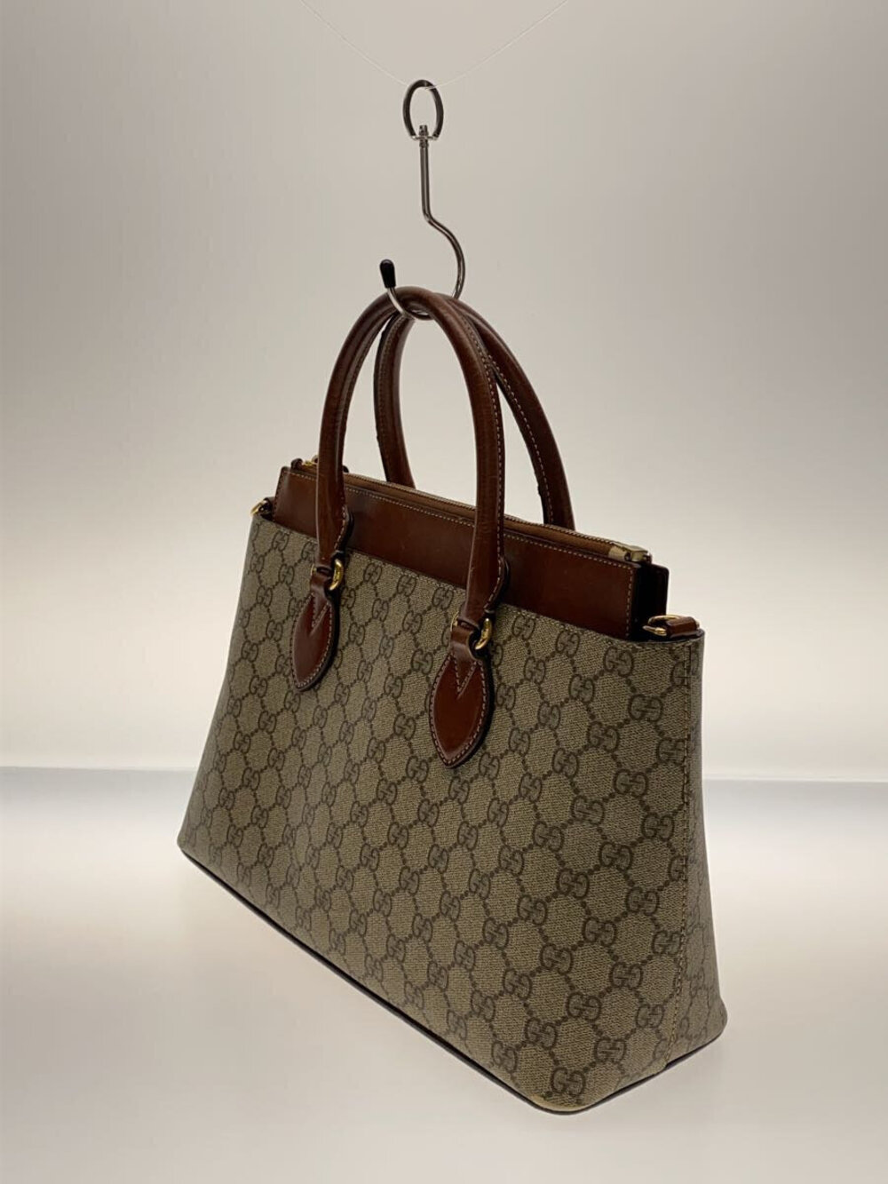 Gucci Tote Bag GG Supreme Shoulder Strap - Picture 2 of 7